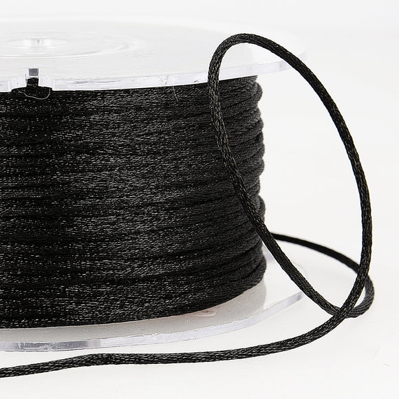 Cord Rattail 2mm in Black
