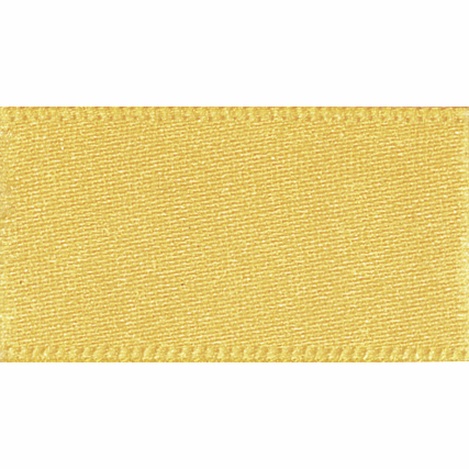 Ribbon Double Faced Satin 25mm Col 37 Gold