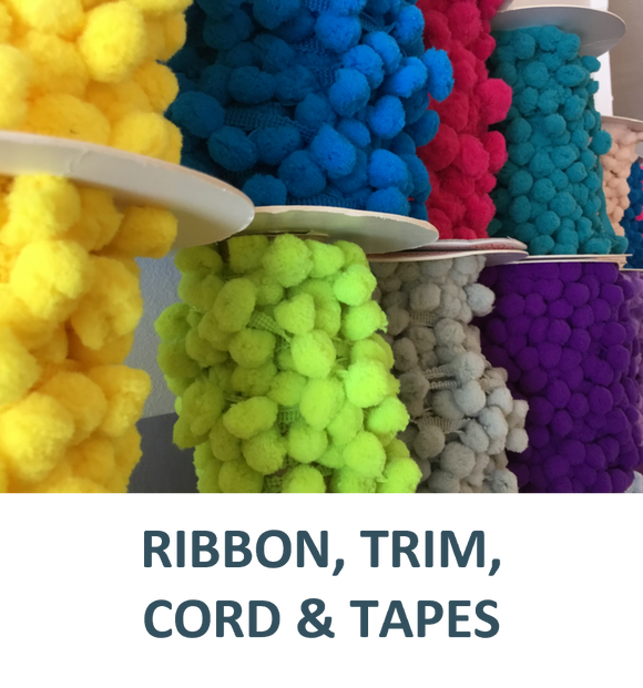 Ribbon, Trim, Cord and Tapes