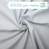 Canvas in Plain Steel Grey by Laura Ashley (Linen/Cotton)