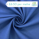 Cotton Basics in Plain Royal Blue