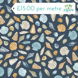 Makower High Tide Beachcomber Dark Blue