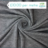 Ribbing in Plain Marl Grey (Tubular)