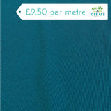 Ribbing in Plain Teal (Tubular)