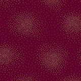 Andover Spritz Metallic Burgundy