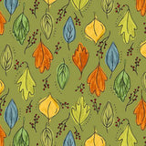 Andover Harvest Home Fall Foliage Olive