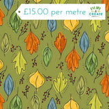 Andover Harvest Home Fall Foliage Olive