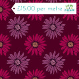 Andover Mystic Meadow Big Daisy Red