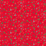 Makower Christmas Good Tidings Sprig Red