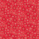 Makower Christmas Good Tidings Frosty Red