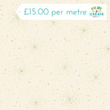 Makower Christmas Good Tidings Star Cream