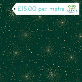 Makower Christmas Good Tidings Star Green