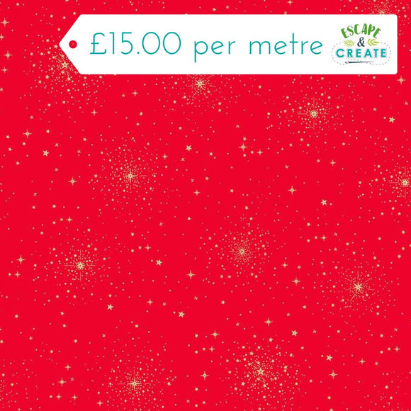 Makower Christmas Good Tidings Star Red