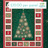 Panel (Christmas) Good Tidings Advent Calendar by Makower (47)