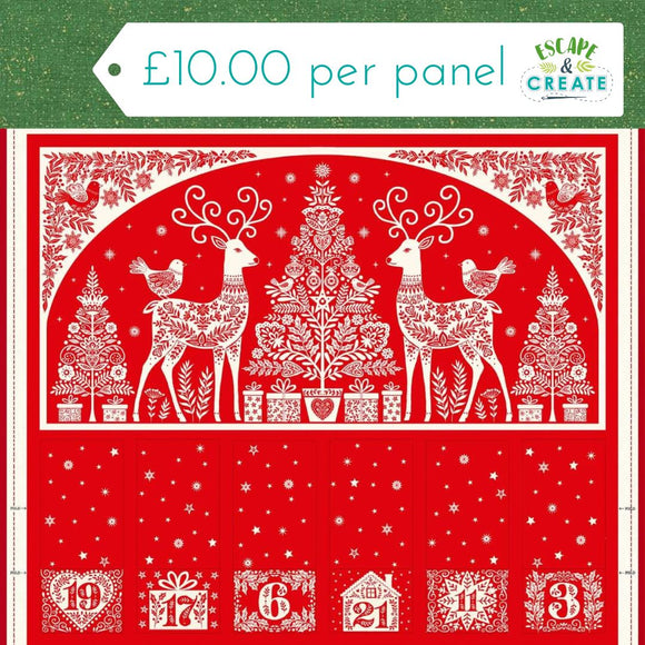Panel (Christmas) Scandi Advent Calendar (Fold Up) (2)