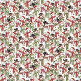 Makower Christmas Jolly St Nick Snowman Parade