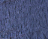 Viscose Crinkle Crepe in Navy