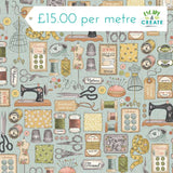 Makower Atelier Couture Blue