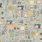 Makower Atelier Couture Blue