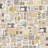 Makower Atelier Couture Cream