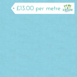 Makower Linen Texture Sapphire 100% Cotton