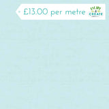 Makower Linen Texture Baby Blue 100% Cotton