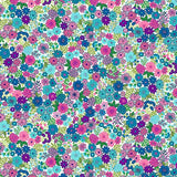 Makower Tropica Mini Floral Cream