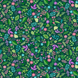 Makower Tropica Foliage Green