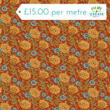 Andover Autumn Woods Woodland Bloom Persimmon