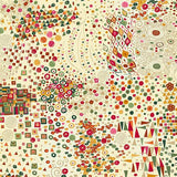 Makower Golden Symphony Cream