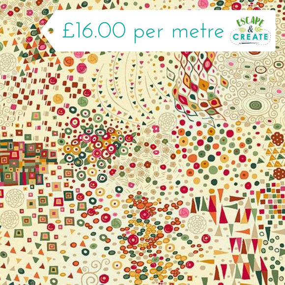 Makower Golden Symphony Cream