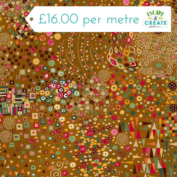 Makower Golden Symphony Yellow