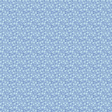 Andover Petals & Stitches Sunshine Blooms Denim