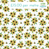 Andover Sunny Honey Bouquet on White