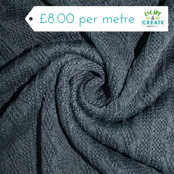 Cable Knit Soft Stretch in Grey