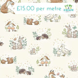 Makower Little Ones Hugs Cream