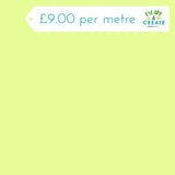 Makower Spectrum Plain in Spring Green