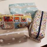 Sewing with Oilcloth (Boxy Toiletry Bag)