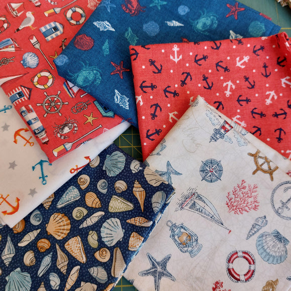 FQ Boxed Set Nautical (6 FQs)