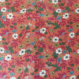 Viscose Twill Brick Floral