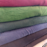 Needlecord (100% Cotton) in Plain Black