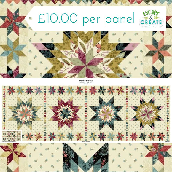 Panel by Andover Dahlia By Edyta Sitar (30)