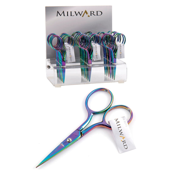 Scissors for Embroidery 9cm Rainbow by Milward