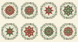 Panel (Christmas) Adorn Table Runner on Cream (59)