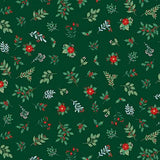Makower Christmas Nutcracker Foliage Green