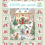 Panel (Christmas) Country Green Advent Calendar (44)