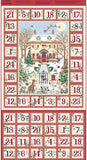 Panel (Christmas) Country Red Advent Calendar (46)