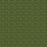 Makower Autumn Days Herringbone Green