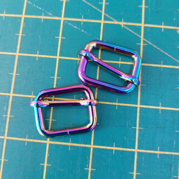 Buckle (Adjusters) 25mm Rainbow