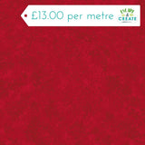 Makower Spraytime in Christmas Red